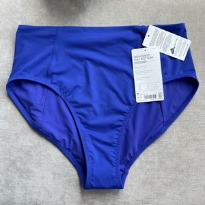 Athleta high waist full bottom bikini